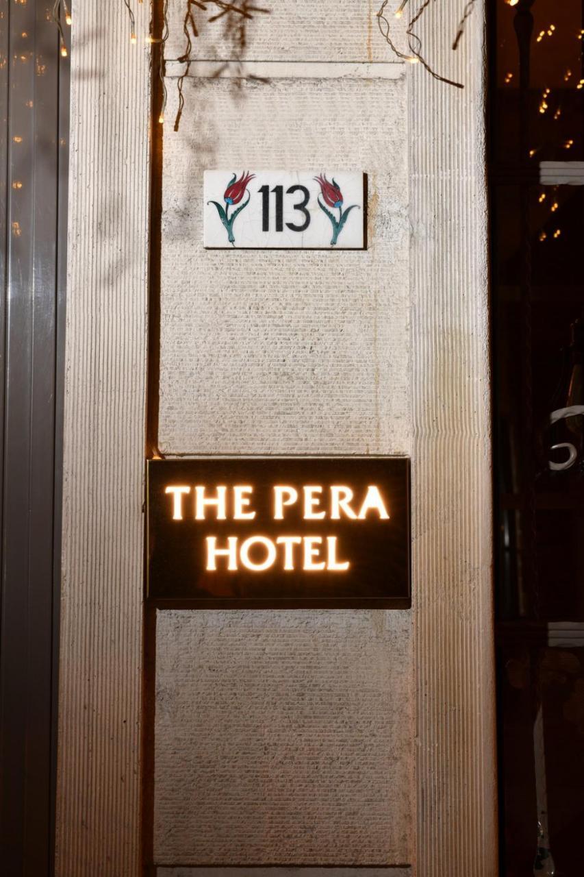 The Pera Hotel Istanbul Exteriör bild